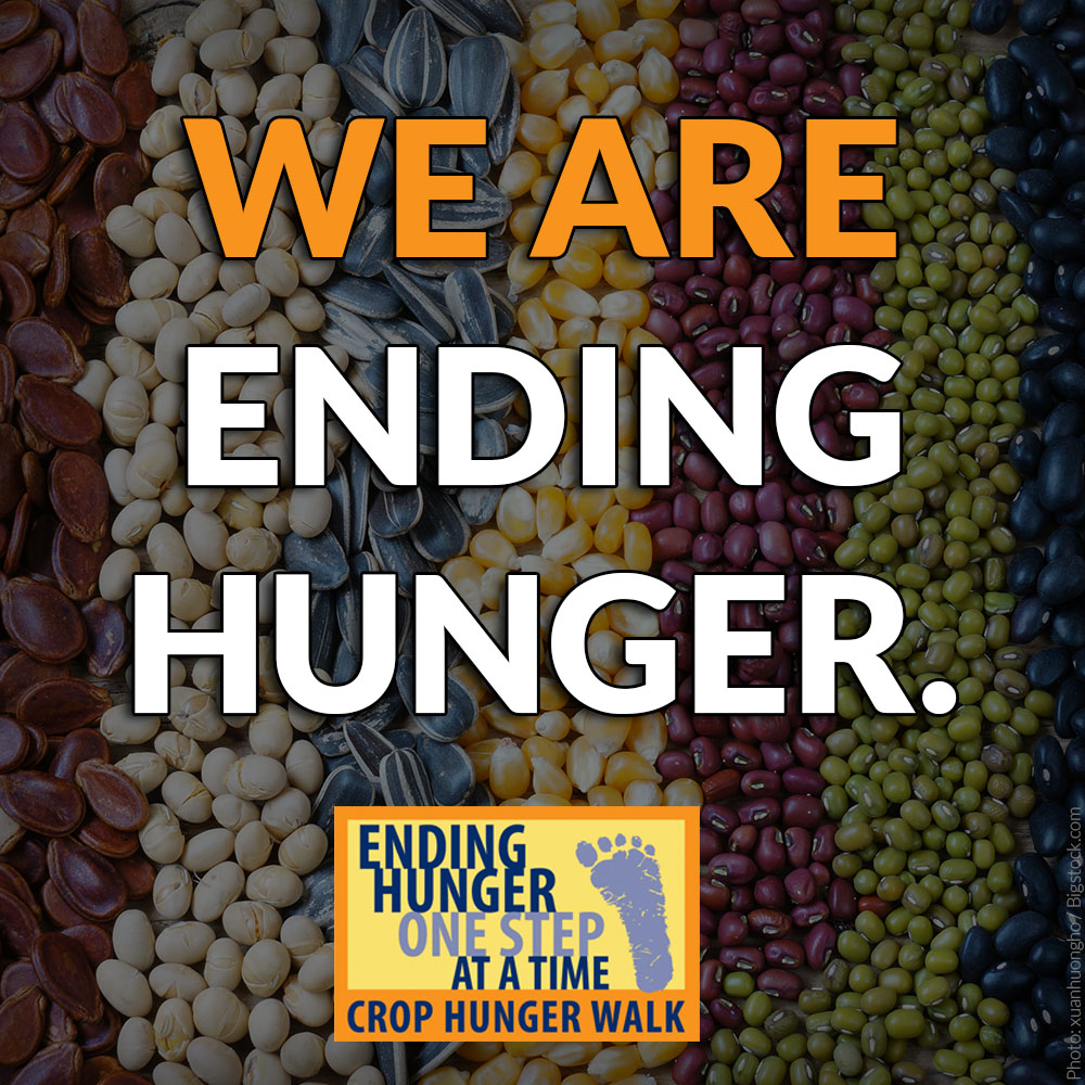 We are ending hunger.